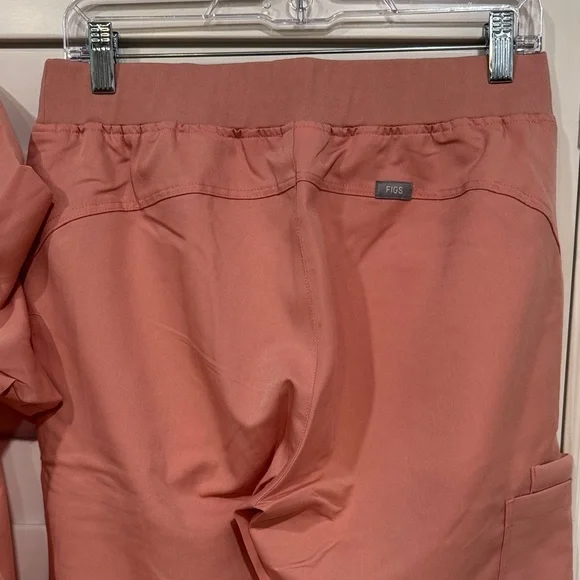 Figs Women's Top in Coral - Picture 8 of 12